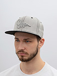 Бейсболка STETSON арт. 7781120 BASEBALL CAP COTTON (серый)